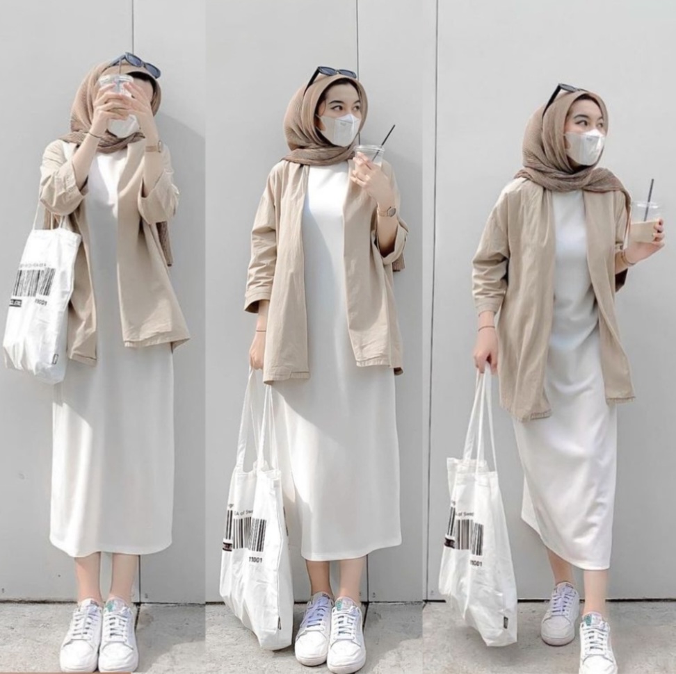 5 Rekomedasi Outfit Smart Casual Wanita Hijab